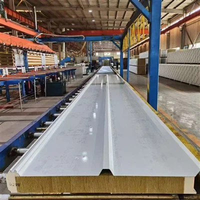 Pannell tas-saqaf sandwich tas-suf tal-blat b'siġillar tal-ġenb doppju PU